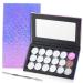 Gatuida Palette de Maquillage Vide pour Fards Paupi res avec Godets Magn tiques et Raclette pour Organisation de Cosm tiques