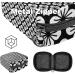 Portable Storage Bags for Women's Bandages | Black & White Cherry Blossom Design | Multi-colored Menstrual Insert & Tampon Holder for School & Office - Buy Online on GoSupps.com