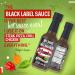El Yucateco Habanero Black Label Reserve 120ml (Pack 3) / Mexican Habanero Hot Sauce Smoky Spicy & Sweet Salsa Dip for Tacos Mexican Food - Buy Online on GoSupps.com