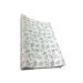 The Gilded Bird Wedge Baby Changing Mat w/Raised Sides Change Pad 69cm x 44cm Extra Thick Wipeable (Lovely Leaves Green)