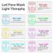 Aikertec 7 Colors LED Face Mask Light Therapy - Red & Blue Light Therapy for Lightweight Home Skin Care - Buy Online on GoSupps.com