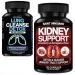 Saint Mingiano Kidney Support Cleanse Detox & Repair - with - Lung Cleanse Detox 60 Day