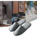 5 Pairs Disposable Slippers White Non-Slip Closed Toe Slippers Shoes Comfortable Waffle Adult Slippers for Spa Guest Travel Hotel Nail Salon One Size Light Grey - Buy Online on GoSupps.com