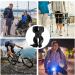 BSYFOP 4Pcs Stick Safe Walking Stick Holder - 360 Rotation Crutch Holder for Mobility Scooter, Rollator, Walker, Wheelchair - Buy Online on GoSupps.com