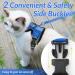 Rabbitgoo Cat Dishes & Soft Harness Set - Premium Cat Breastware for Safe Outings | International Shipping - Buy Online on GoSupps.com