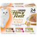 Purina Fancy Feast Grain Free Wet Cat Food Variety Pack - Poultry & Beef (24 x 3oz Cans) - Buy Online on GoSupps.com