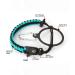 Iron Flask Paracord Handle - Wide Mouth Water Bottle Carrier with Safety Ring, Carabiner & Survival Bracelet - Midnight Black - Buy Online on GoSupps.com