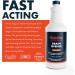 Quick-Acting Liquid Drain Opener - Dissolves Grease Hair Food & More - Safe for All Pipes - 32 oz | Non-Fuming & No Acid Odors - Buy Online on GoSupps.com