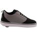 Heelys Men's Wheeled Heel Shoe - Black/Grey - Size 8 Women/7 Men - Buy Online on GoSupps.com