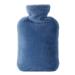 Samply Hot Water Bottle -2L Hot Water Bag with Furry Cover, Blue