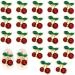 Accessories Nail Supplies Jewelry 3D Charms Nails Decoration Cherry pattern Rhinestones Nails Art
