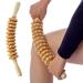 Hovom Wood Therapy Roller Massage Tool, Lymphatic Drainage,maderoterapia Colombiana,Anti Cellulite Tool,Handheld Cellulite Trigger Point Manual Muscle Release Roller Stick Massager