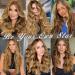 BARSDAR Clip In Extensions - 5 PCs Long Wavy Synthetic Hair 45 cm Toffee Brown with Gold Blonde Highlights for Women & Girls - Buy Online on GoSupps.com