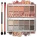 Topcent Sweet Mint 10 Colors Eyeshadow Palette  2Pcs Smooth Matte Eyeshadow Makeup Palette  High Pigmented  Blendable Long Lasting Neutral Eye Palette with Professional Eyeshadow Brush (04and05)