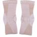 Buy VOCOSTE Ankle Compression Sleeve Socks - Unisex Brace for Achilles Tendon Support - M Size Beige & White - International Shipping Available - Buy Online on GoSupps.com