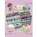 Floral Cotton Fabric Patchwork Squares Bundle - 45pcs 8x8 Prints for Quilting & DIY Crafts - Buy Online on GoSupps.com