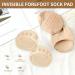 2 Pairs Metatarsal Pads - Honeycomb Forefoot Cushions for High Heels | Invisible & Reusable Foot Pads for Pain Relief - Soft Toe Pads for Women & Men (Beige - Buy Online on GoSupps.com