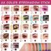Matte Red Eyeshadow Stick | Waterproof High Pigment Cream Eye Pencil | Long Lasting Hypoallergenic Makeup for Multi-Dimensional Looks - Buy Online on GoSupps.com