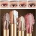 Two-color light luxury lazy eye shadow stick 2-in-1 eye shadow stick and mirror gradient pearlescent novice eye shadow 04 - Buy Online on GoSupps.com
