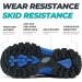 Boys No-Tie Slip On Hiking Shoes - Size 1.5 Little Kid Blue/Black 8129 - Buy Online on GoSupps.com
