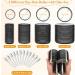 Thrilez Hair Roller Set - 28PCS No Heat Hair Curler Roller in 4 Sizes for Long Medium Short Hair - Hair Rollers for Salon & Home Hairstyling - Buy Online on GoSupps.com