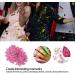 Fruit Nail Art Slices Nail Art Slices with Fruit Shaped Polymer Clay Nail Art Cellphone Glasses Decoration Accessories 10g/pack Nail Charms for Lip Gloss Nail Art DIY(Pink strawberry) - Buy Online on GoSupps.com