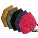 Pack of 5 Disposable Face Mask 5 Ply Mask With Adjustable Nose Strip Dust Proof Breathable Protective Mask For Adults Male