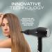 Corioliss Professional Ionic FLOW Power hairdryer Black Chrome 2200 W 3 temperature settings and 2 speed settings - Buy Online on GoSupps.com