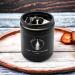 Clary Sage & Lavender Soy Candles | Reiki Infused Aromatherapy | 100% Natural | Obsidian Crystal Energy - Buy Online on GoSupps.com