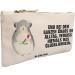 Mr. & Mrs. Panda Chinchilla Flower Makeup Bag Size S - Cute Animal Motif Gift for Depression & Good Mood - Buy Online on GoSupps.com