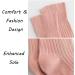 Buy Diabetic Socks Non-Binding Loose Fitting - Thick Ankle Crew Socks for Edema & Diabetes (5 Pairs) - International Shipping Available - Buy Online on GoSupps.com