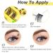 Newcally Lash Clusters 120pcs 10-16mm DIY Individual Eyelash Extensions - Wispy Natural C D Curl False Eyelashes - Buy Online on GoSupps.com