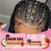 Curly Hair Gel Hair Braiding Gel Edge Control Braid Styling Gel for Curly Frizzy Kinky and Flyaway Hair Extra Hold For Braiding Twisting Smooth Edges (100g 1PC) - Buy Online on GoSupps.com