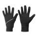 Gaiam Running Gloves Womens Cold Weather Touchscreen Compatible - Warm Winter Running Gear for Women S/M (Black)