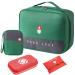 4Stk medication bag medication bag travel pharmacy large capacity waterproof emergency pocket empty. First aid pocket medicine storage bag for home office travel (green)