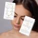 Lash Extension Aftercare Cards 50 Pack | Double Sided 3.5x2 | Marble & Gold Design | After Care Instructions for 2-3 Week Fillers - Buy Online on GoSupps.com