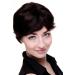 100% Human Hair Short Wavy Women's Wig - Dark Brown | Cheeky Style 9908HH-4 | International Shipping Available - Buy Online on GoSupps.com