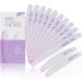 Canvalite 12-Piece Nail Files Set - 180/240 Grit Professional Double-Sided Reusable for Gel Nails Manicure & Pedicure | Ideal for Nail Studios & Home Use - Buy Online on GoSupps.com