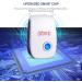 WahooArt Ultrasonic Pest Repeller 6 Pack - Electronic Plug-in Sonic Repellent for Bugs, Mice, Insects, Spiders, Mosquitoes - Buy Online on GoSupps.com