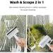 Multi-Function Window Glass Cleaning Brush Glass Cleaning Tool Double Sided Window Cleaner Glass Window Wiper Cleanr Glass eraser - gray - Buy Online on GoSupps.com