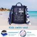 PROTAURI Kids Swim Aid Training Float Vest - Navy S (1-3 Years) - Buy Online on GoSupps.com