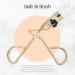 Stainless Steel Eyelash Curler - Precision Lash Curler for Flawless Lashes & Eye Beauty | Professional Gold Design - Buy Online on GoSupps.com