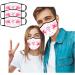 ZQP 3PCS Christmas Valentine's Day Face_Masks for Adult Resuable Washable Printed Couples Face Bandanas Bride Groom Fashion Letter Design Novelty Face_Cover for Adult Women Men - Buy Online on GoSupps.com
