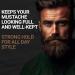 Mustache Wax for Strong Hold | Beeswax & Jojoba Oil | Well-Kept Mustache | 1oz - On The Rocks - Buy Online on GoSupps.com