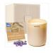 NAYCE Luxury Scented Candle - 100% Natural Soy Wax Aromatherapy Candles for Home - 14 oz - Made in USA - Highly Scented and Long Lasting - Birthday Housewarming Gifts for Women Lavender Limoncello