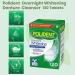 Polident Overnight Whitening Denture Cleaner 120 Tablets Bundle + Dentu-Care Bamboo Denture Brush | Gentle Cleaning for Full & Partial Dentures - Buy Online on GoSupps.com