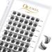 QueWel eyelash cluster individual eyelashes single cluster lashes 72stck.D curl mix8-16 eyelash segments wide foundation Individual eyelashes for eyes make-up DIY eyelash extension (qu16-d-mix8-16) 1 piece (1 Pack) Qu16-D mix 8-16mm