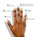 Green Checkered Nail Design Nail Polish Strips | Vegan & Cruelty-Free | No Dry Time & Long Lasting - Buy Online on GoSupps.com