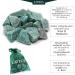 Lavisa Premium Healing Stones Set | 100% Natural Gemstones & Crystals for Decoration & Water Treatment | Green Aventurine (Aventurin) - Shop Now! - Buy Online on GoSupps.com
