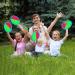 Qrooper Kids Toys Toss and Catch Game Set - 4 Paddles, 4 Balls, Storage Bag - Blue | Outdoor Beach & Yard Games for Kids - Buy Online on GoSupps.com
